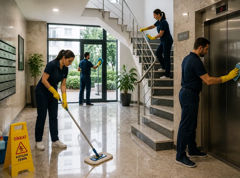 İzmir Apartman ve Site Temizliği